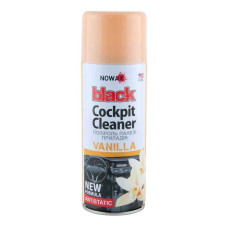 Полироль для пластика NOWAX Black Cockpit Cleaner ваниль 450мл (NX00451)