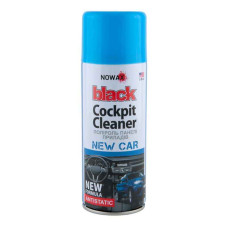 Полироль для пластика NOWAX Black Cockpit Cleaner новая машина 450мл (NX00455)