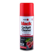 Полироль для пластика NOWAX Black Cockpit Cleaner вишня 200мл (NX00207)