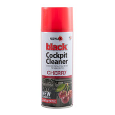 Полироль для пластика NOWAX Black Cockpit Cleaner вишня 450мл (NX00457)