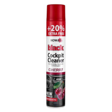 Полироль для пластика NOWAX Black Cockpit Cleaner вишня 750мл (NX00707)