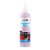 Полироль-молочко для пластика NOWAX Black Cockpit Milk вишня 250мл (NX25227)