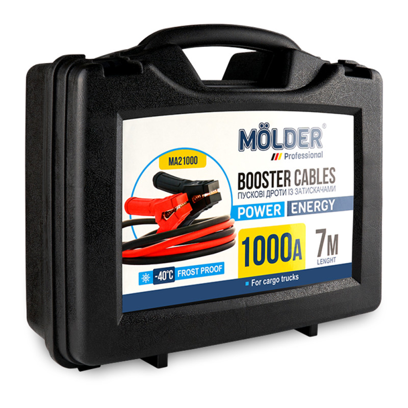 Пускові дроти Molder 1000A 7м (MA21000)