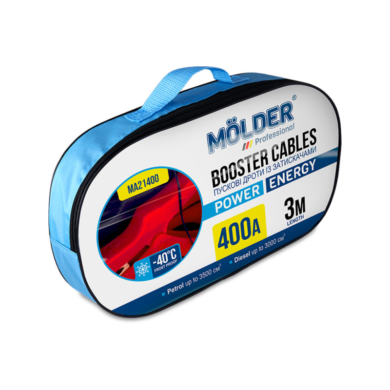 Пускові дроти Molder 400A 3м (MA21400)