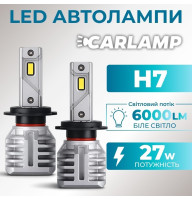 Світлодіодні Led лампи H7 Carlamp 6000 Lm 5500 K (NVG3H7)