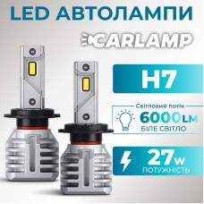 Світлодіодні Led лампи H7 Carlamp 6000 Lm 5500 K (NVG3H7)