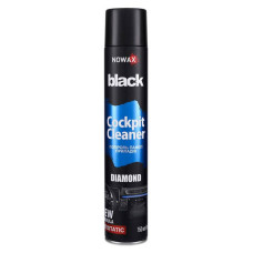 Полироль для пластика NOWAX Black Cockpit Cleaner Diamond 750мл (NX00711)