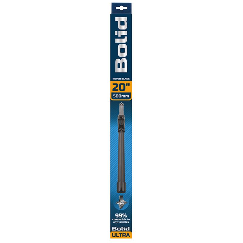 Щетка стеклоочистителя бескаркасная Bolid Ultra 20"/500 мм (50500)