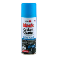 Полироль для пластика NOWAX Black Cockpit Cleaner новая машина 200мл (NX00205)