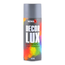 Акриловый грунт серый NOWAX Decor Lux 450 мл 7015 (NX48035/NX65035)