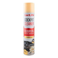 Полироль для панели приборов CARLIFE Cockpit Cleaner ваниль 320мл (CF321)