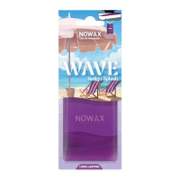 Пластиковый ароматизатор для авто Nowax Wave Indigo Splash для салона машины (NX07778)