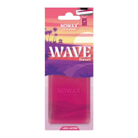 Пластиковый ароматизатор для авто Nowax Wave Sunset воздушный освежитель (NX07781)