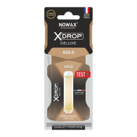 Автомобільний ароматизатор Nowax X Drop Delux Gold для салону авто (NX00065)