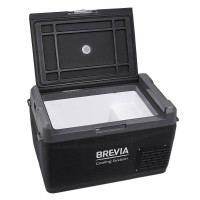Портативный холодильник 29л BREVIA автохолодильник компрессорный 12/24В 220В (24270)
