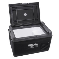 Портативный холодильник 29л BREVIA автохолодильник компрессорный 12/24В 220В (24270)