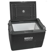 Портативный холодильник 37л BREVIA автохолодильник компрессорный 12/24В 220В (23350)