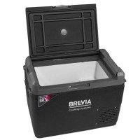 Портативний холодильник 37л BREVIA автохолодильник з компресором LG 12/24В 220В (23355)