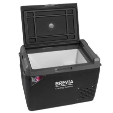 Портативный холодильник 37л BREVIA автохолодильник компресор LG 12/24В 220В (23355)