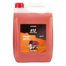 Очиститель двигателя NOWAX V12 Engine Cleaner 5л концентрат (NX05142)