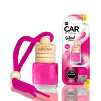 Аромат для авто Aroma Car Wood Bubble Gum 6 мл автомобильный освежитель воздуха (92715)