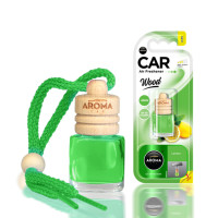 Аромат для авто Aroma Car Wood Лимон 6 мл освежитель воздуха в машину (63108)