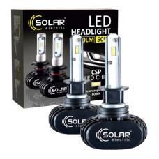 Авто LED лампи H1 SOLAR CANBUS 12-24V 6000Lm 6500K 40W Cree 1860 основне світло (8601)