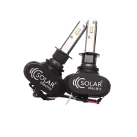 Авто LED лампи H1 SOLAR CANBUS 12-24V 6000Lm 6500K 40W Cree 1860 основне світло (8601)