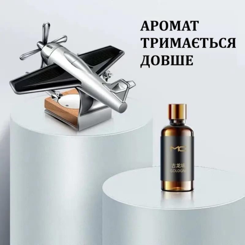 Ароматизатор в автомобиль на приборную панель Самолет пахучка с ароматом Парфум (AS2448)