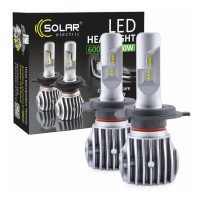 Світлодіодні лампи НB4 для авто SOLAR Led автолампи 6500K 6000Lm (8604)