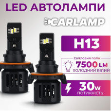 Світлодіодні автолампи Carlamp Day Light Gen 2 H13 5800K 7500 Lm (DLG2H13)