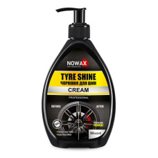 Чорніння для шин NOWAX Tyre Shine Cream 500мл (NX50150)