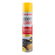 Поліроль для панелі приладів CARLIFE Cockpit Cleaner лимон 320мл (CF322)