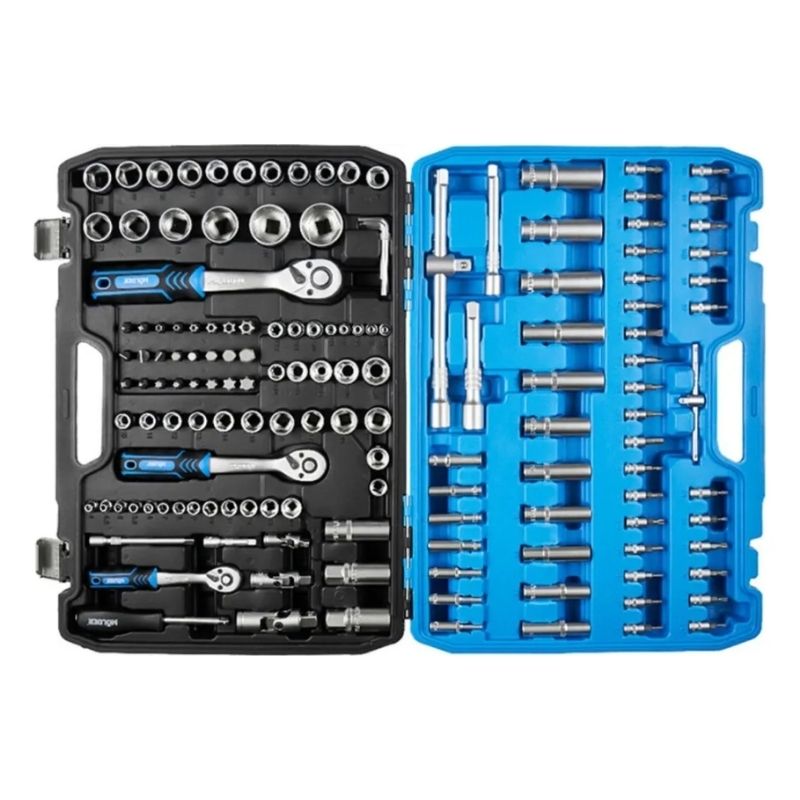 Набор инструментов 1/2" 1/4" 3/8" 151шт CrV Molder в кейсе (MT60151)