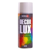 Акриловый грунт белый NOWAX Decor Lux 450 мл 9010 (NX48048/NX65048)