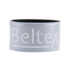 Браслет світловідбивний сірий 34×3 см видимість до 350 м Beltex (70110)