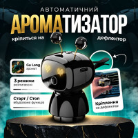 Интерактивный ароматизатор "Черный робот" Gu Long (JT-026)