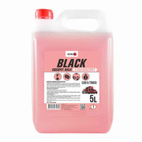 Полироль-молочко для пластика NOWAX Black Cockpit Milk концентрат клубника 5л (NX05148)