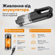 Автопилосос акумуляторний бездротовий 120Вт Gearo 4в1 17000PA 6000мАч 5 насадок (GE0122)