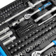 Набор инструментов 1/2" 1/4" 3/8" 219шт CrV Molder в кейсе (MT60219)