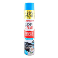 Полироль для панели приборов CARLIFE Cockpit Cleaner кокос 750мл (CF758)