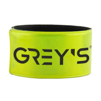 Браслет светоотражающий зеленый 34×3 см видимость до 350 м GREY'S (GR10300)