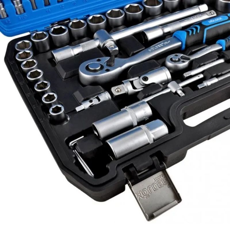 Набор инструментов 1/2" 1/4" 94шт CrV Molder в кейсе (MT60094)