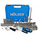 Набор инструментов 1/2" 1/4" 94шт CrV Molder в кейсе (MT60094)