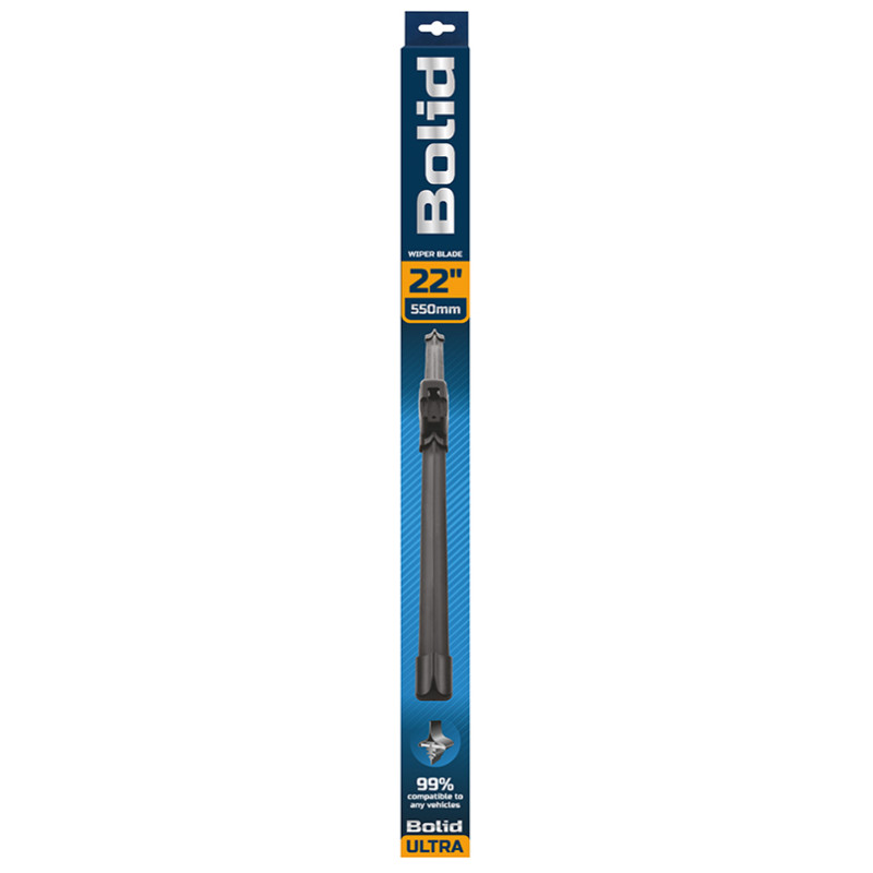 Щетка стеклоочистителя бескаркасная Bolid Ultra 22"/550 мм (50550)