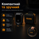 Бустер для авто з автокомпресором і повербанком 4в1 Gearo 12000mAh 40л/хв 1000А 10Атм (GE0101)