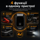 Бустер для авто з автокомпресором і повербанком 4в1 Gearo 12000mAh 40л/хв 1000А 10Атм (GE0101)