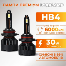 Светодиодные Led лампы 9006 Carlamp Nova Vision 6000 Lm 6500 K (NoVHB4)